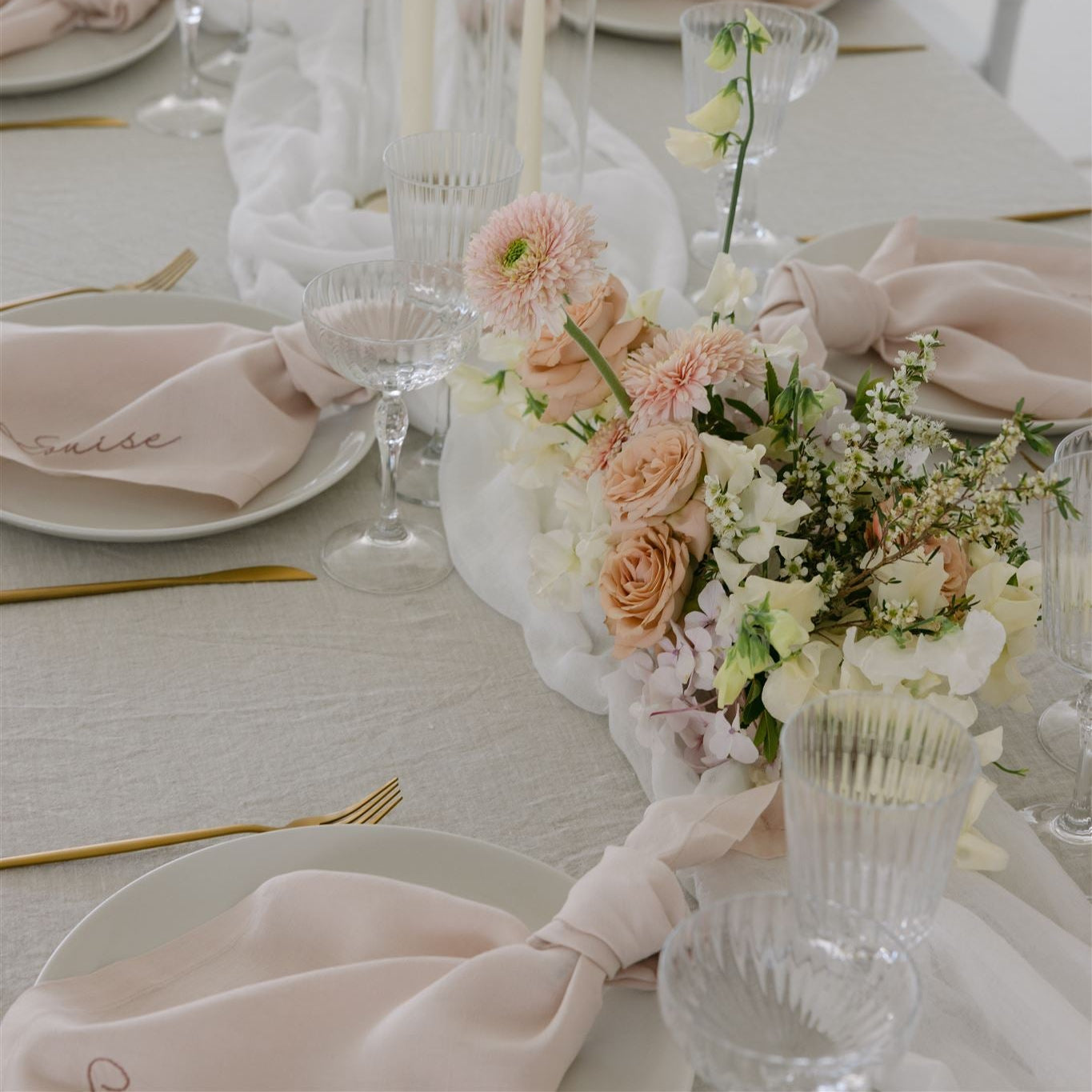 BLUSH LINEN NAPKIN