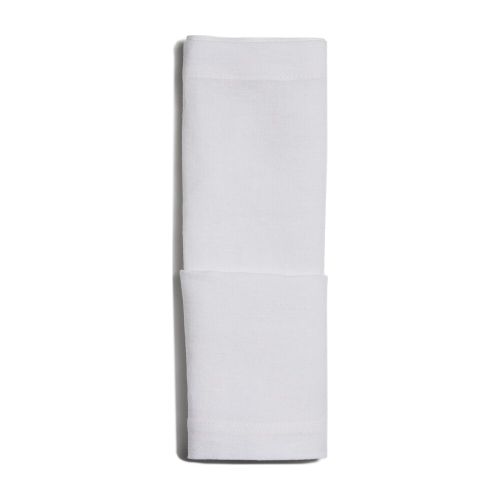 White French flax linen napkin.